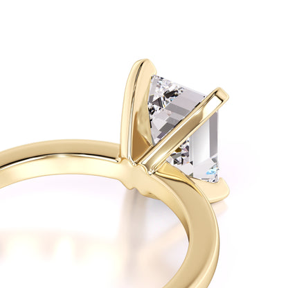 Lilly Lab Grown Diamond Ring | Yellow Gold | 2