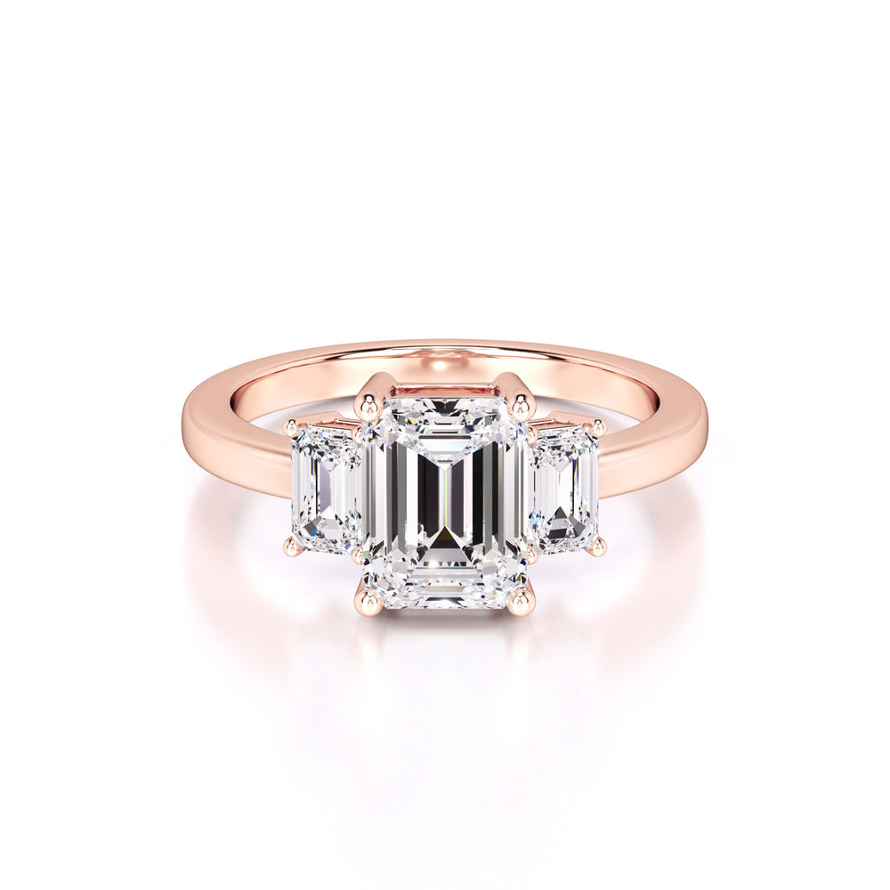 Rayna Lab Grown Diamond Ring | Rose Gold | 1