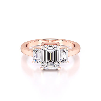 Rayna Lab Grown Diamond Ring | Rose Gold | 1