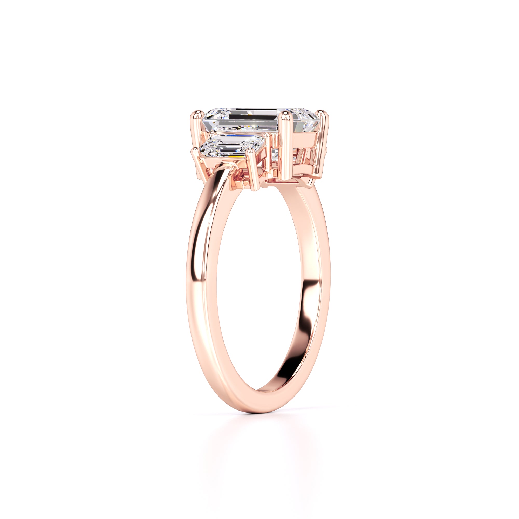 Rayna Lab Grown Diamond Ring | Rose Gold | 3