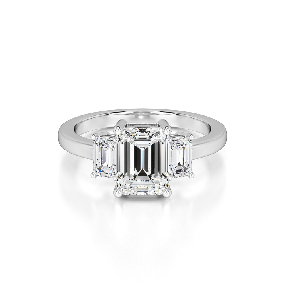 Rayna Lab Grown Diamond Ring | White Gold | 1
