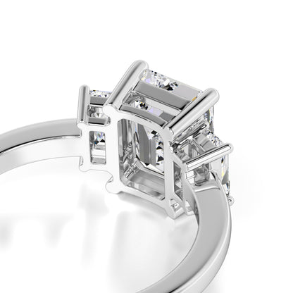 Rayna Lab Grown Diamond Ring | White Gold | 2