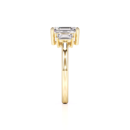 Rayna Lab Grown Diamond Ring | Yellow Gold | 4