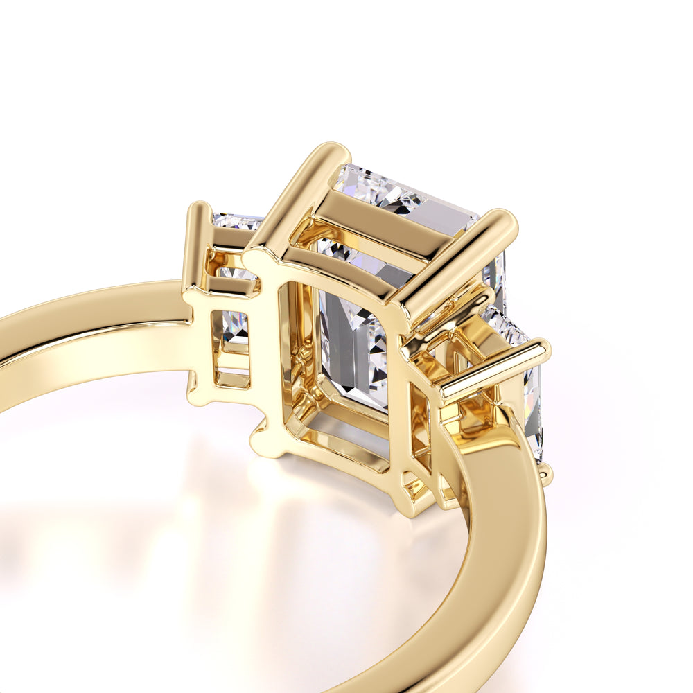 Rayna Lab Grown Diamond Ring | Yellow Gold | 2