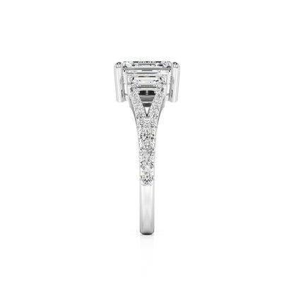 Emberly Lab Grown Diamond Ring | White Gold | 4