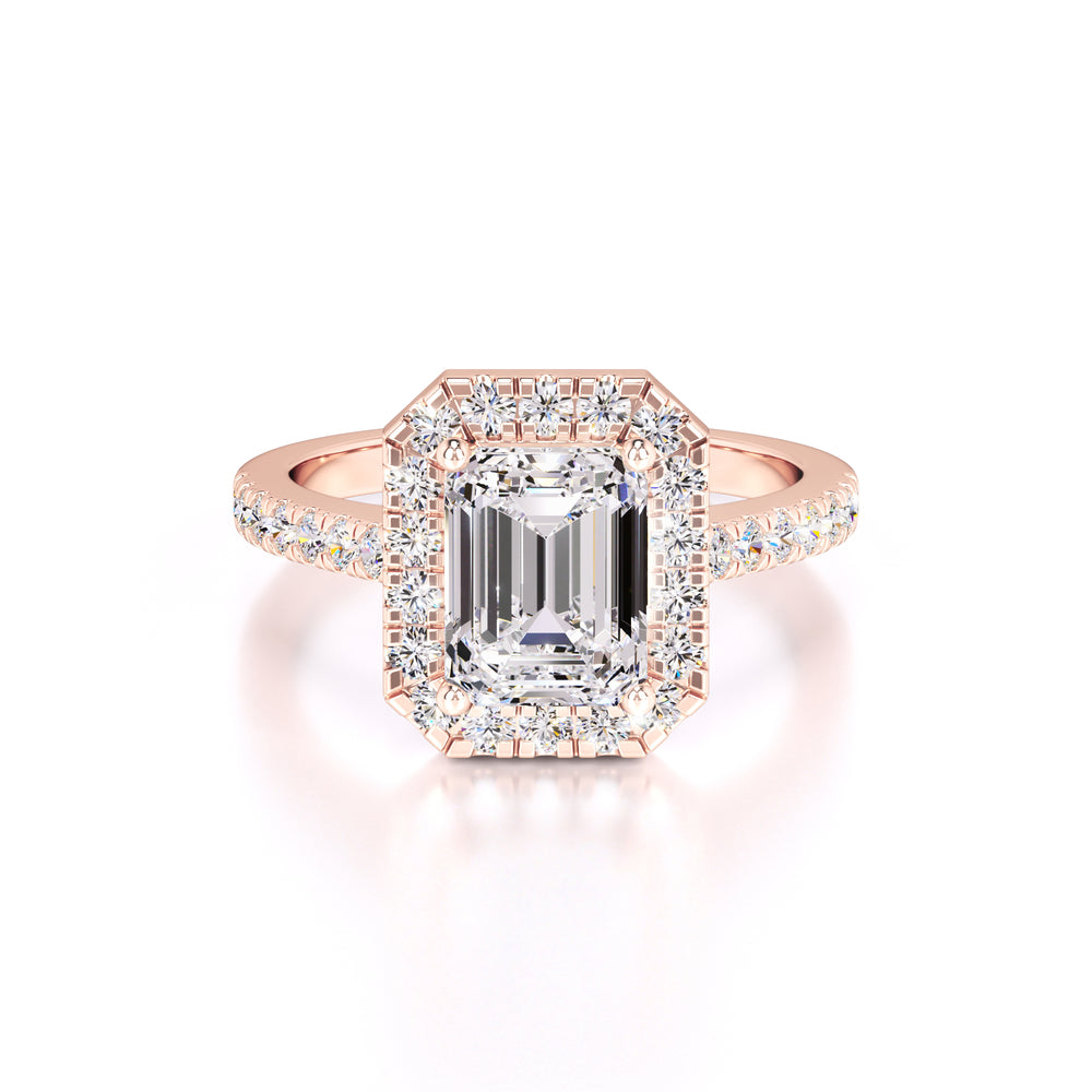 Charlotte Lab Grown Diamond Ring | Rose Gold | 1