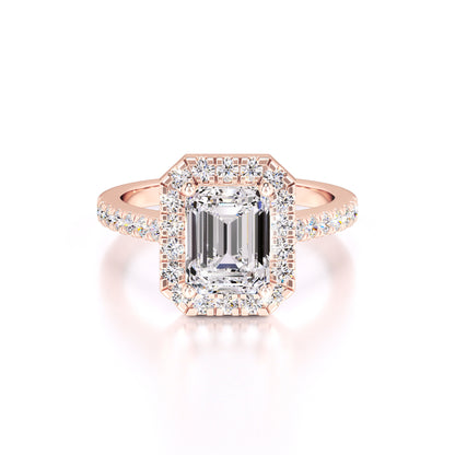 Charlotte Lab Grown Diamond Ring | Rose Gold | 1
