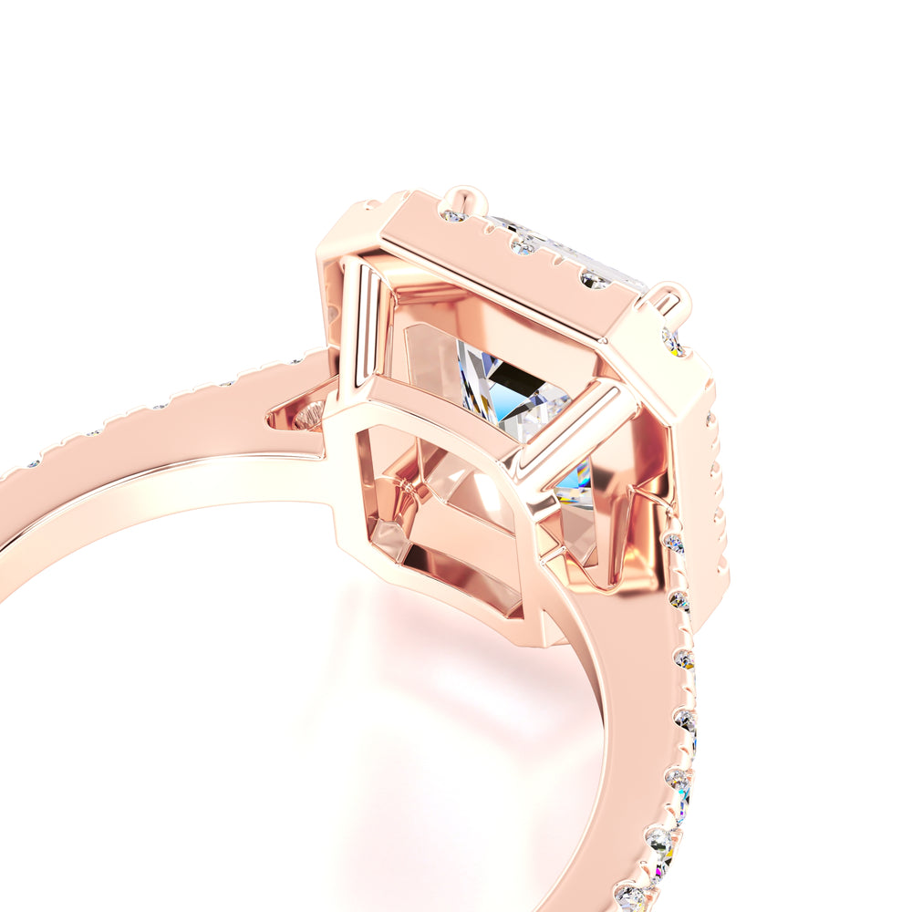 Charlotte Lab Grown Diamond Ring | Rose Gold | 2
