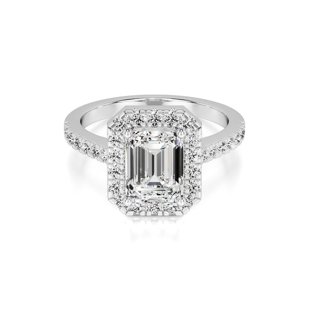 Charlotte Lab Grown Diamond Ring | White Gold | 1