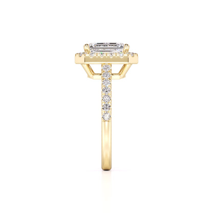 Charlotte Lab Grown Diamond Ring | Yellow Gold | 4