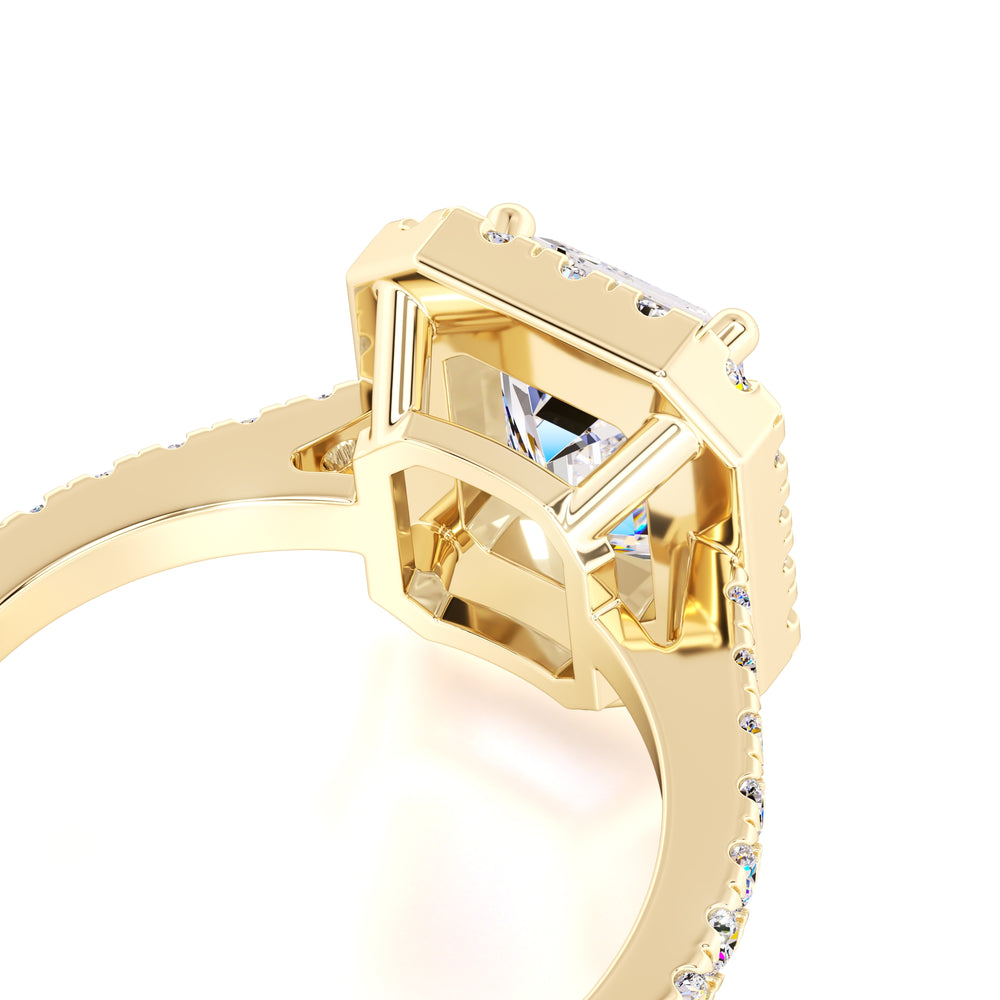 Charlotte Lab Grown Diamond Ring | Yellow Gold | 2
