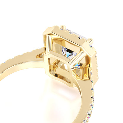 Charlotte Lab Grown Diamond Ring | Yellow Gold | 2