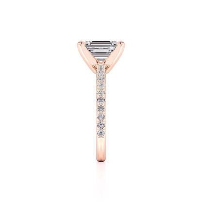 Peyton Lab Grown Diamond Ring | Rose Gold | 4