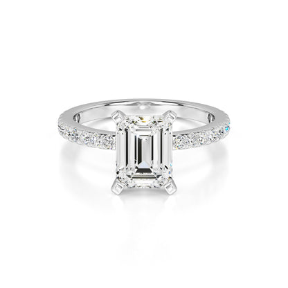 Peyton Lab Grown Diamond Ring | White Gold | 1