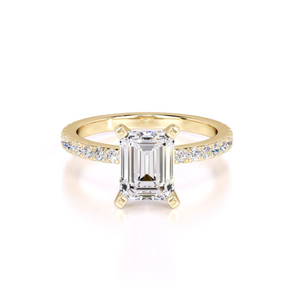 Peyton Lab Grown Diamond Ring | Yellow Gold | 1