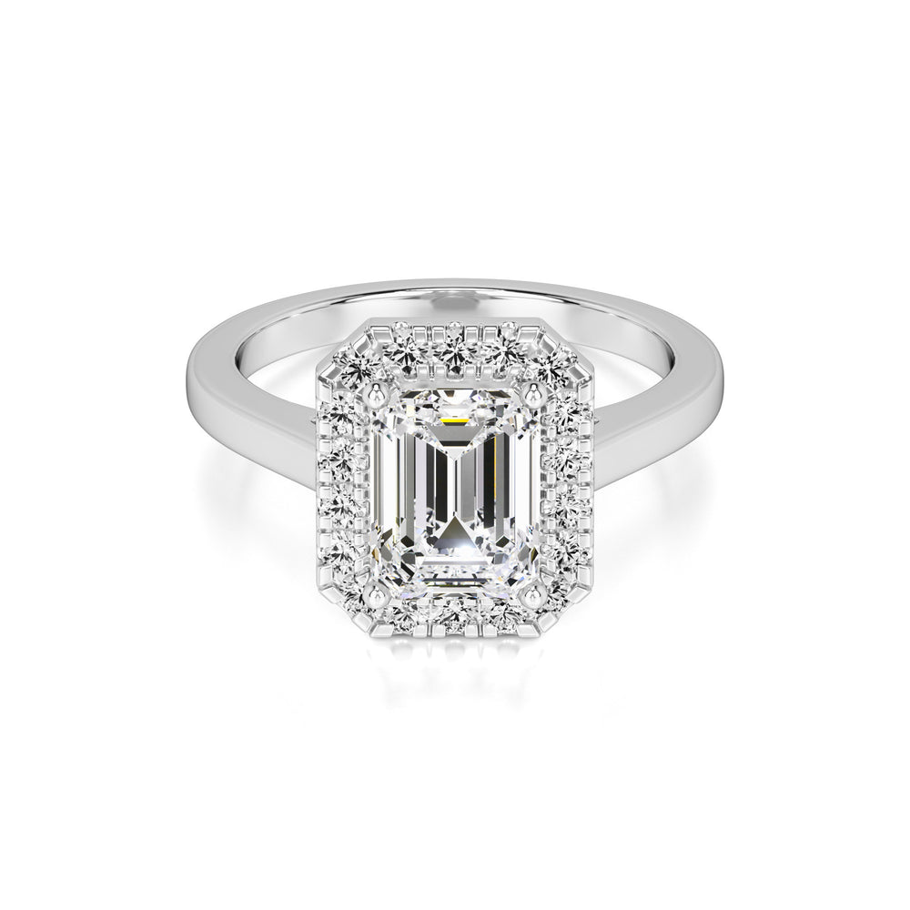 Kelsey Lab Grown Diamond Ring | White Gold | 1