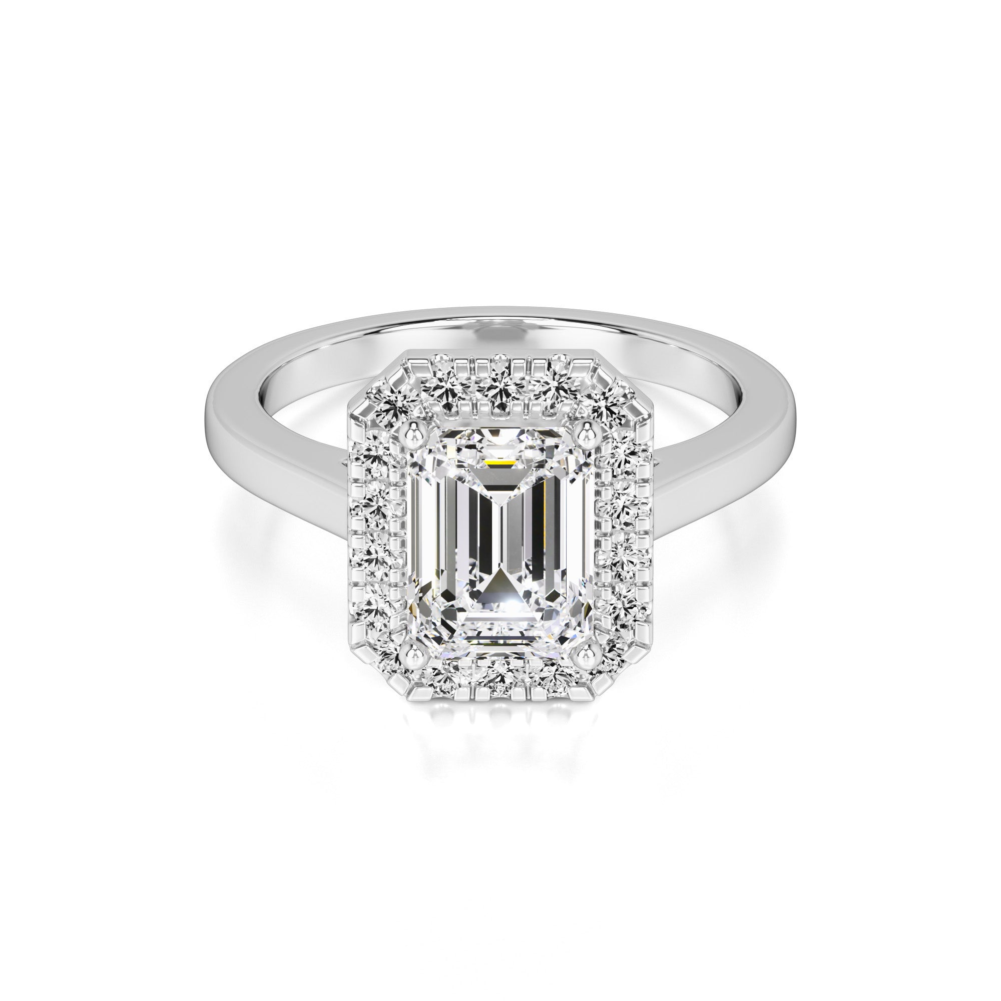 Kelsey Lab Grown Diamond Ring | White Gold | 1
