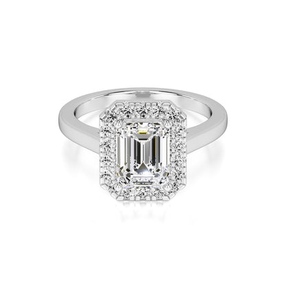 Kelsey Lab Grown Diamond Ring | White Gold | 1