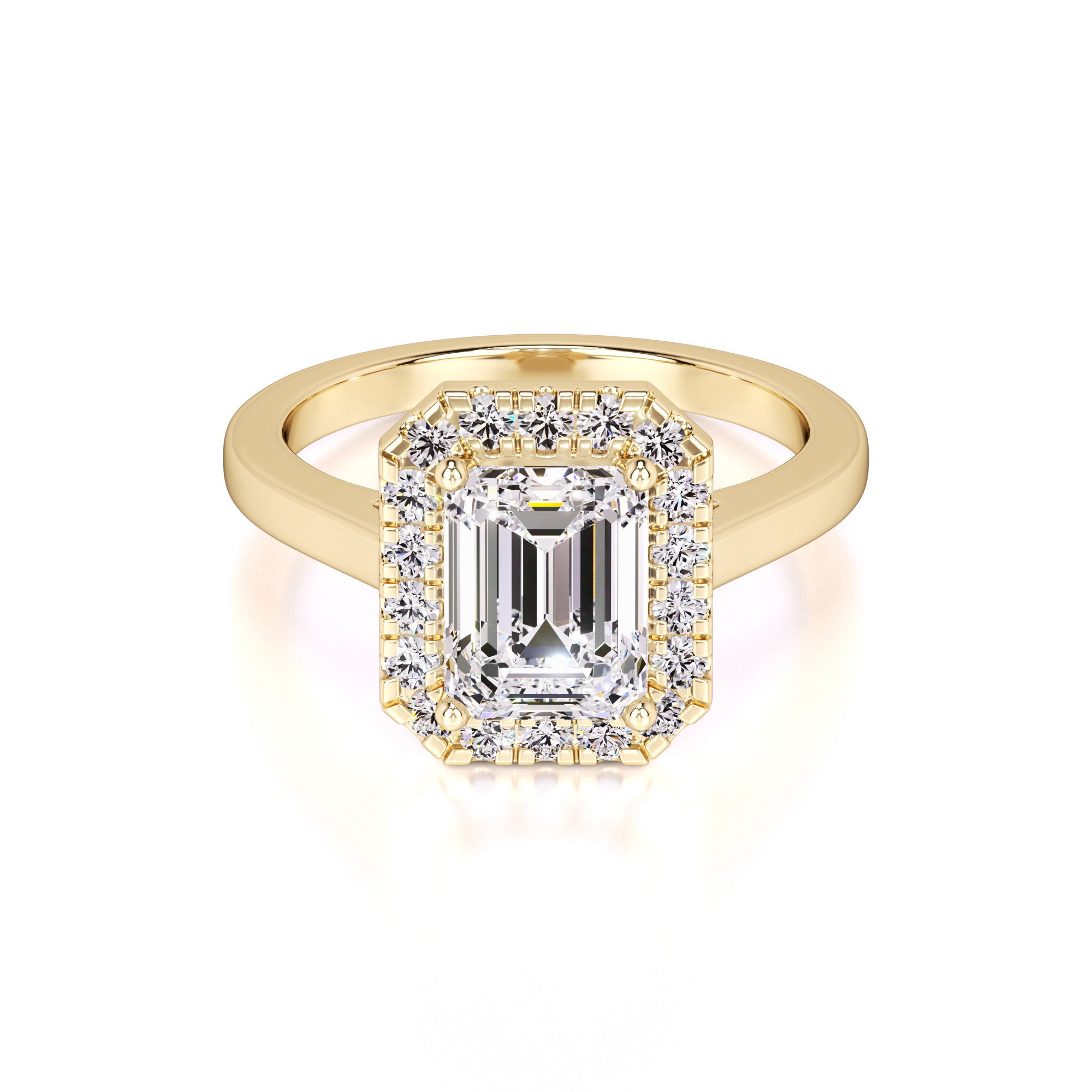 Kelsey Lab Grown Diamond Ring | Yellow Gold | 1