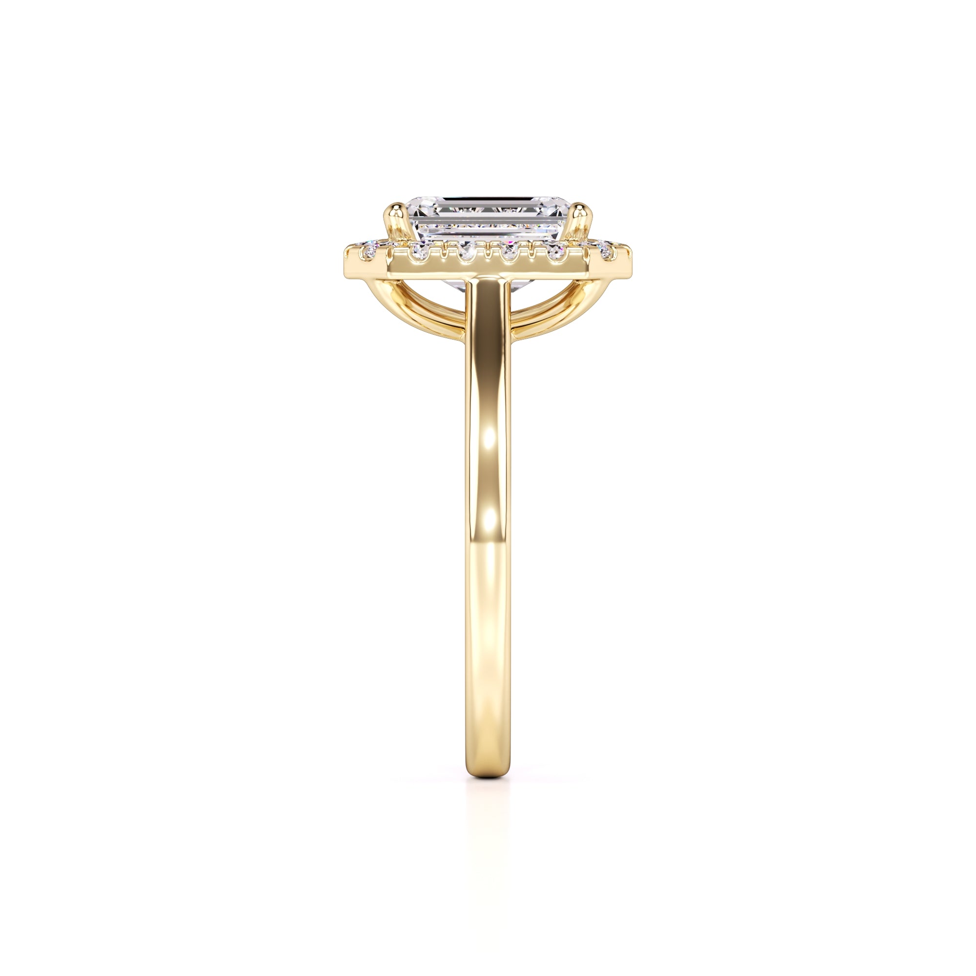 Kelsey Lab Grown Diamond Ring | Yellow Gold | 4