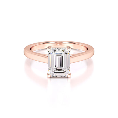 Brielle Lab Grown Diamond Ring | Rose Gold | 1