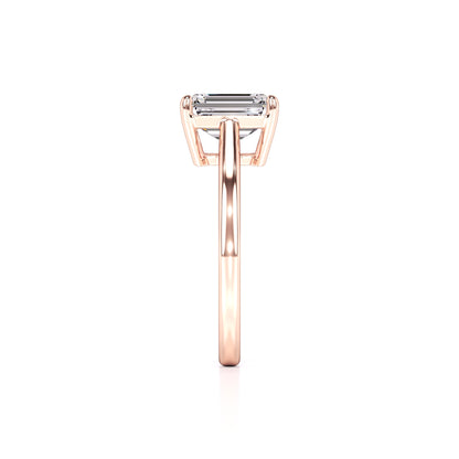 Brielle Lab Grown Diamond Ring | Rose Gold | 4