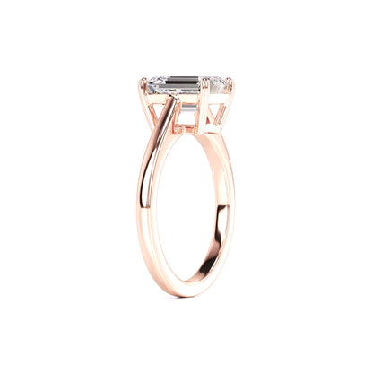 Brielle Lab Grown Diamond Ring | Rose Gold | 3