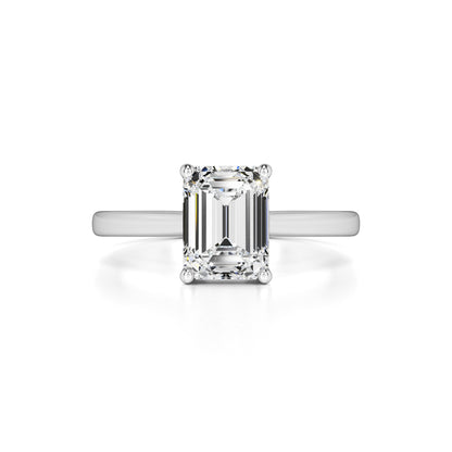 Brielle Moissanite Ring | White Gold | 1