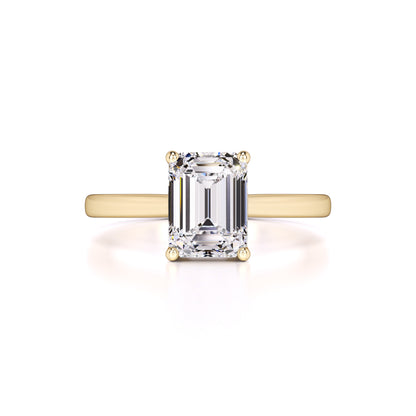 Brielle Moissanite Ring | Yellow Gold | 1