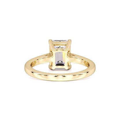 Brielle Moissanite Ring | Yellow Gold | 3