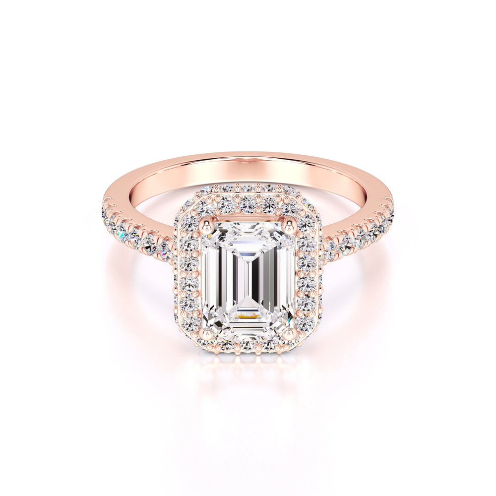 Amara Lab Grown Diamond Ring | Rose Gold | 1