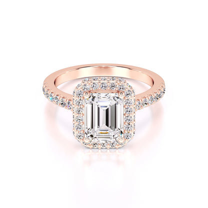 Amara Lab Grown Diamond Ring | Rose Gold | 1