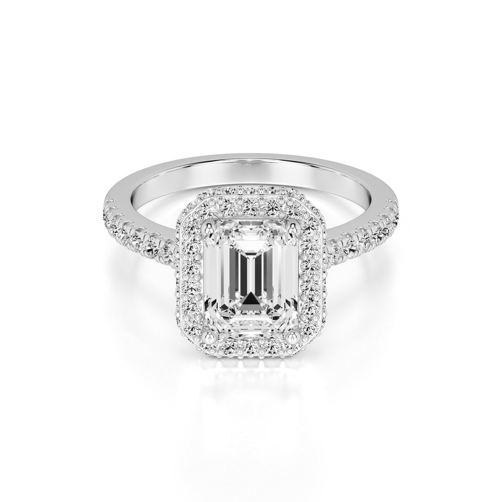 Amara Lab Grown Diamond Ring | White Gold | 1