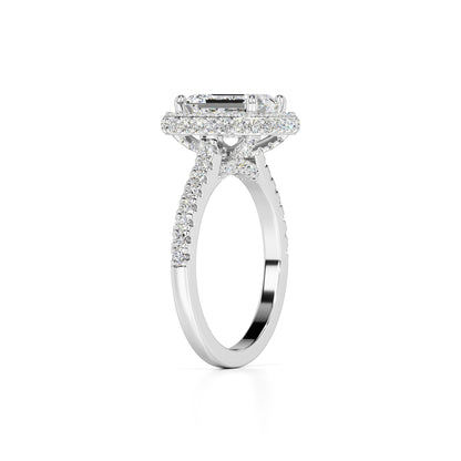 Amara Lab Grown Diamond Ring | White Gold | 3