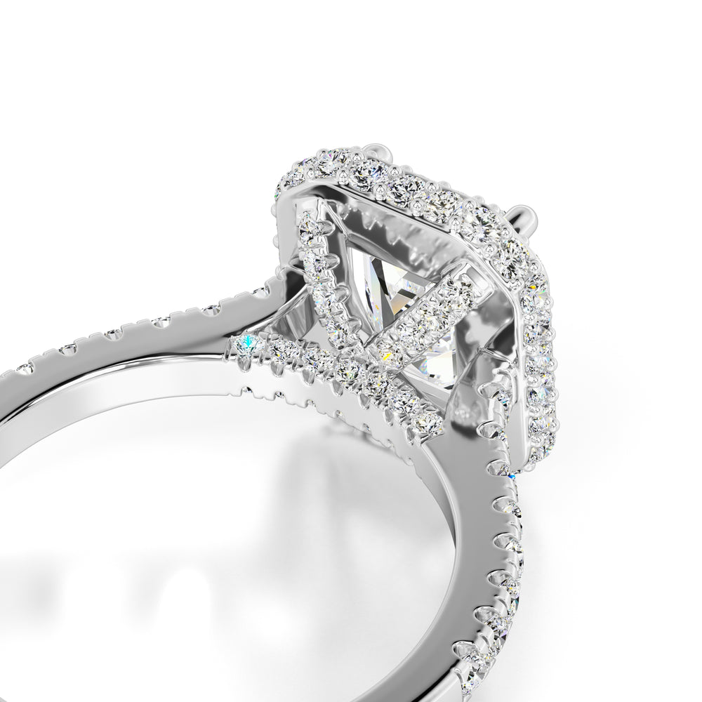 Amara Lab Grown Diamond Ring | White Gold | 2