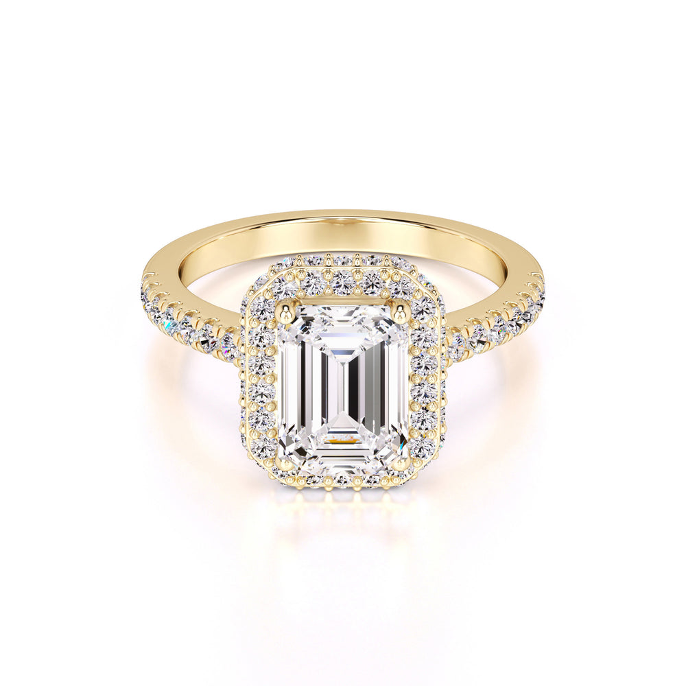 Amara Lab Grown Diamond Ring | Yellow Gold | 1
