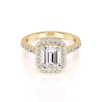 Amara Lab Grown Diamond Ring | Yellow Gold | 1