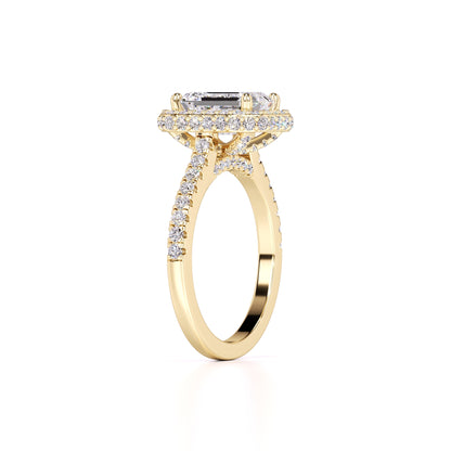 Amara Lab Grown Diamond Ring | Yellow Gold | 3