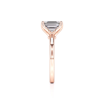 Lilia Lab Grown Diamond Ring | Rose Gold | 4