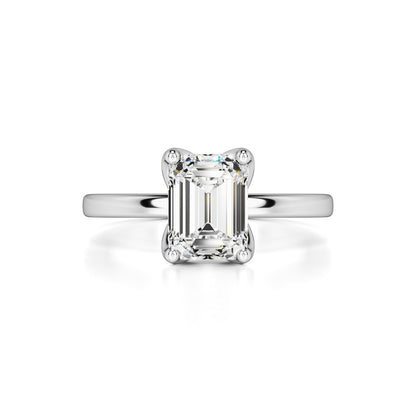 Lilia Moissanite Ring | White Gold | 1