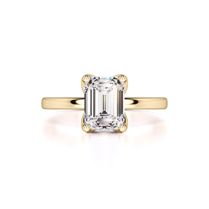 Lilia Moissanite Ring | Yellow Gold | 1
