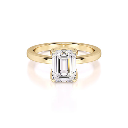 Lilia Lab Grown Diamond Ring | Yellow Gold | 1