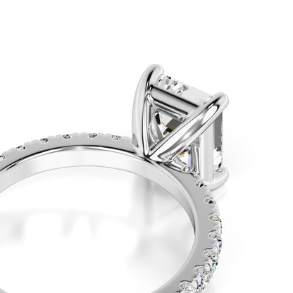 Tinsley Moissanite & Lab Grown Diamond Ring | White Gold | 2