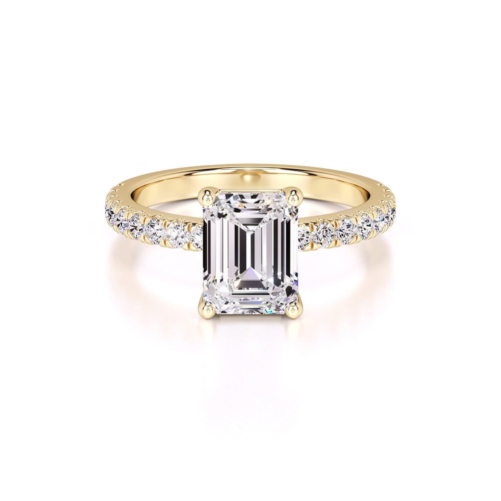 Tinsley Lab Grown Diamond Ring | Yellow Gold | 1