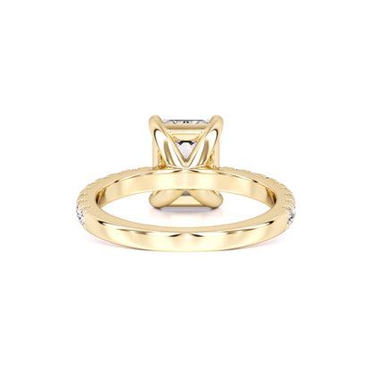 Tinsley Moissanite & Lab Grown Diamond Ring | Yellow Gold | 3