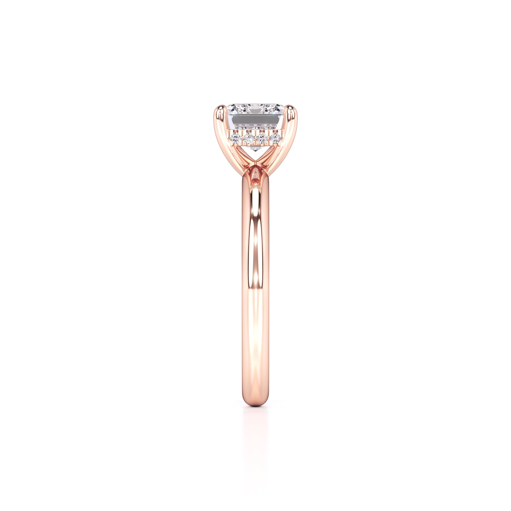 Riley Lab Grown Diamond Ring | Rose Gold | 4