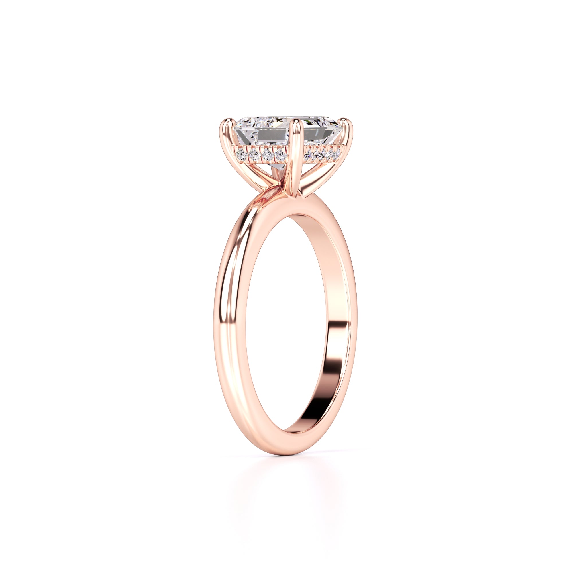 Riley Lab Grown Diamond Ring | Rose Gold | 3