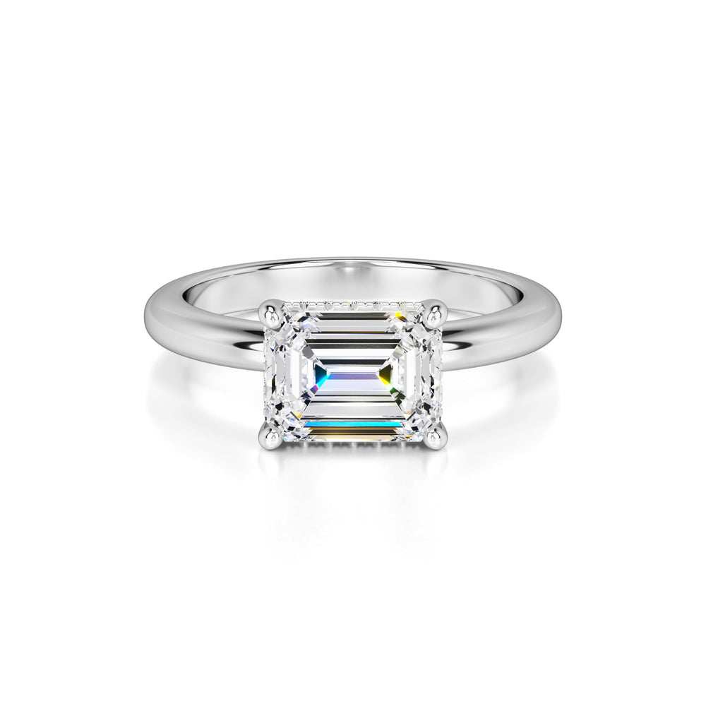 Riley Lab Grown Diamond Ring | White Gold | 1
