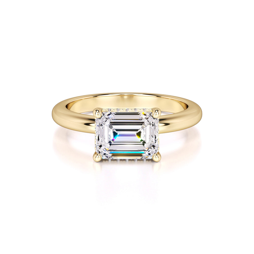 Riley Lab Grown Diamond Ring | Yellow Gold | 1