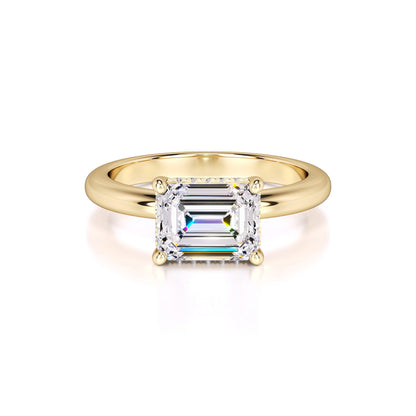 Riley Lab Grown Diamond Ring | Yellow Gold | 1